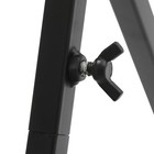 Black Flower Display Stand   4pcs Buckets 2-layer Steel Plant Stand W  Wheels