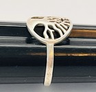 Vtg Sterling Ring Tree Of Life 925-silver Women Size 9 Viking Nordic Celtic Goth