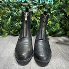 Ariat Heritage Iv Zip Equestrian Paddock Boots Womens Size 9 B Leather Riding