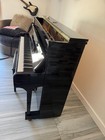 Essex Eup-111e 44  Upright Piano Polished Ebony Designed By Steinway   Sons