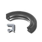 Eai Metric Oil Shaft Seal 47x80x10mm Dust Grease Seal Tc Double Lip W  Spring