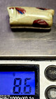Antique Rare African Venetian Glass Trade Bead Millefiori 28 Mm Elbow Bead 8 5 G