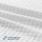 Mattress Topper Cover Zippered Memory Foam Mattress Cover With Straps All Sizes