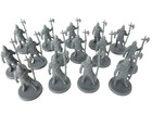 Conan  The Board Game 15x Bossonian Guard Minis   Tiles New  