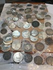 Old Us Silver Coins Mixed Lot - Large Dollars   Halfs   Bullion- No Small Coins 