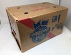 Vintage 1970 s Pabst Blue Ribbon Beer Bottle Box  Cardboard Case 12oz X24