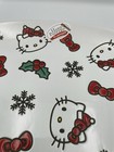 Christmas Hello Kitty Santa Hat Mistletoe Oval Serving Plate Rare  brand New 