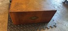 Antique Vintage Oak 1 Drawer File Cabinet Box Butler Brands Paper The Best 1900