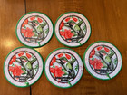 Lot Of 5 2006 Pa Game Commission Ruby-throated Hummingbird Patches Nos