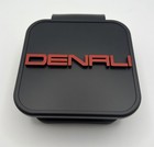 Sierra Denali Gmc Red Trailer Hitch Receiver Cover Plug 2 