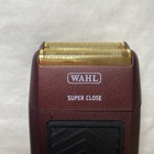 Wahl 5-star Super Close Shaver shaper Finishing Tool With Charger Burgundy