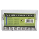 1800pcs box Stainless Steel Watch Back Case Glass Screw Assortment With 18 Sizes