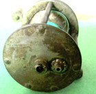 Fishing Reel Shakespeare Uncle Sam Casting Reel Serial   23037 1940 s Vintage