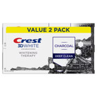 Crest 3d Whitening Therapy Charcoal Deep Clean Toothpaste - 4 6oz 2pk