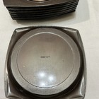 Set Of 4 Vintage West Point Usma Hyde Park Metal Coasters Or Ashtrays