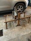 Antique Anchor Brand Clothing Wringer Clothes Stand  Missing Wringer   As Is