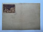 Willem De Kooning  handmade  Mixed Media Drawing On Old Paper Signed And Stamped