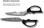Shun Multi Purpose Kitchen Shears  Heavy Duty Cooking Scissors  Durable 420j2