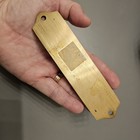 Brass Sign Nautical Screw Room Boat Ship Plaque Maritime Yacht Captain Decor New