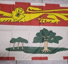 Early Vintage Prince Edward Island Flag 1965-75 55  X 26  Polyester Material