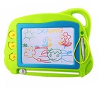  Magnetic Drawing Board Mini Travel Doodle  Erasable Writing Sketch Green