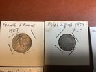 Lot Of 15 World Coins  12  Silver  3  Bronze  Copper