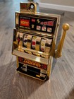 Waco Golden Jackpot Mini Slot Machine Mechanical Toy Made In Japan No  6764b Vtg