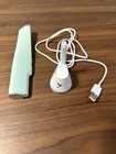 Dermaflash Luxe Skincare Dermaplaning Tool - Green  Gently Used  No Box 