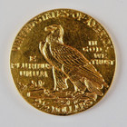 1909  2 50 Indian Head Gold Coin Quarter Eagle Very Nice