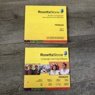 Rosetta Stone French Level 1 Francais Learn Language Unit 1-4 With Headphones