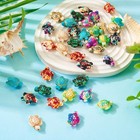 100pcs Sea Turtle Beads  Gemstone Spacer Beads For Jewelry Making Diy