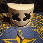 Official Marshmello Led Light Up Mask Licensed Dj Edm Rave Halloween Costume
