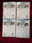 Vario Stock Sheets - New In Packages