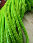 1 4   X 100 Ft  Double Braid-yacht Braid Polyester Rope lime  Made In Usa 