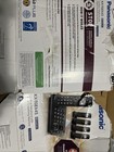 Panasonic Expandable Cordless Phone System Answering Machine 5 Handsets Black