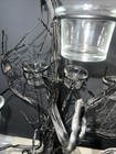 Pottery Barn Halloween Black Wire Spooky Tree 18  Candle Votive