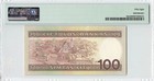 Lithuania 100 Litu 1991  nd 1993   P-50a  Aa-prefix  Pmg 58 Choice A unc Scarce