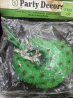 Vtg Christmas Plastic Cupcake Toppers Cake Picks Wreaths Party Hour 20 Nip Lot