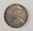 1937 Great Britain King George Vi  Queen Elizabeth Silver Coronation Medal