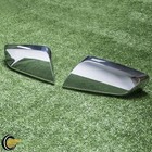 For Chevy Impala Ls Lt Ltz 2014-2020 2pcs Clip On Chrome Mirror Cover Caps Pair