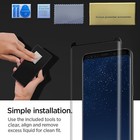 For Samsung Galaxy S8 s8  Shockproof Protective Case Cover clear Tempered Glass
