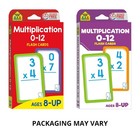 Multiplication Flash Cards 0-12 Flash Cards Elementary Grade Math For Ages 8 