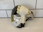 Phantom Of The Opera Mask With Bow Tie And Rose Clip On Pin  Costume Cosplay