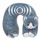 Neck Massager Health Touch Gift W  Relaxing Vibration- Cat Kitten Pain Relief