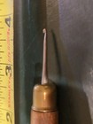 Vintage  Rug Hooking Tool  Wood Handle In Great Condition 