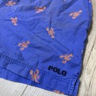 Polo By Ralph Lauren Swim Shorts Swim Trunks Suit Blue Lobster Mens Sz Large