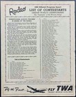 30 th Annual Rodeo Magazine Roy Rogers 1955 Madison Square Gardens