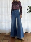 Vintage 1970s Dagger Collar Disco Button Up Shirt