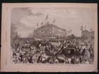 7 1876 Woodcut Views  Philadelphia   Centennial World s Fair For Harper s Weekly