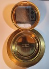 Vintage Art Deco Ladies Powder Compact Black Enamel Vanity Case Mirror C1930-194